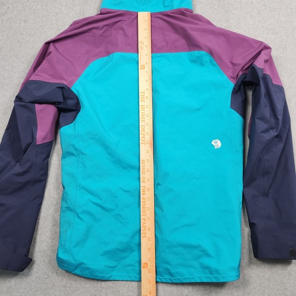 Mountain Hardwear Shell Jacket Mens Medium Exposure/2 Goretex Paclite Full Zip - Picture 12 of 15